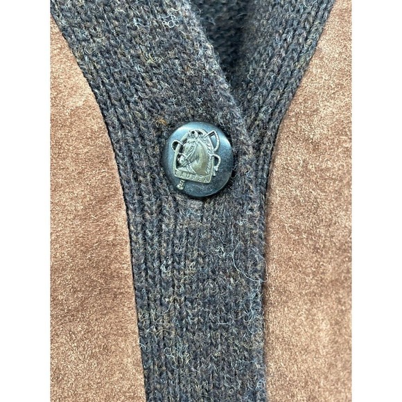 Lauren Ralph Lauren Brown Suede Vest - Picture 9 of 13